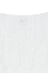 rose skirt (white)