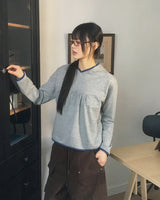 ペオドットカラーシャーリングフードTシャツ