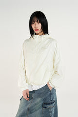 グロッシー ラグラン ウインドブレーカー / Glossy Raglan Windbreaker