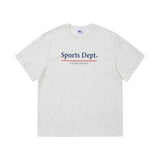 Sports Dept Line Logo T-shirt - Oatmeal