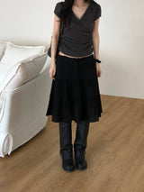 Elin Lace Puff Short-Sleeved T-shirt (2 colors)