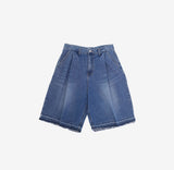 Oban Pintuck Damage Bermuda Pants