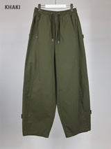 BALLOON SNAP WIDE PANTS (3C)