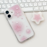 [Gel-hard] スターリーナイトスマホケース (ピンク) (ケースのみ)