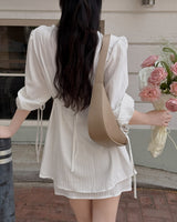 Shine Blouse & Mini Skirt Set