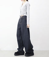 Lovehip Stitch Non-Fade Carpenter Balloon Pants