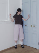 ヒドゥンプリントレギュラーTシャツ (チャコール)