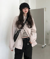 Kao Pintuck String Half Field Jacket
