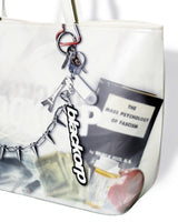 Trompeloeil leather bag
