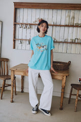 26SS★ DTPキトゥン デイジー ショートスリーブ Tシャツ