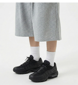バルーンカーブドスウェットバミューダパンツ グレーゴシック