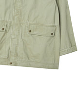 DETACHABLE HOOD FIELD JACKET KHAKI