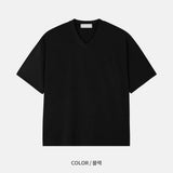 LMN Summer Layering Crop V-Neck Short Sleeve Tee (8 colors)