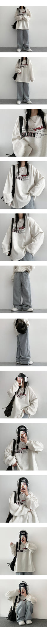 Issu napping hem string wide pants