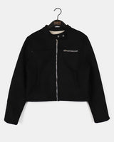 Tecome Suede Fur Mustang Jacket
