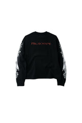 クロス スウォード L/S ティー (BLACK)