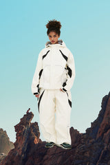 EXQUISITE 3L WIDE JOGGER PANTS CREAM