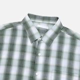 No.1255 T check half SHIRT (3color)
