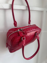 Alligator plum bag