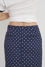 Darlene Mid Skirt Navy