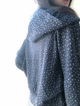 flower hood zip-up (3c)