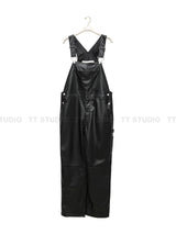 Leather overalls