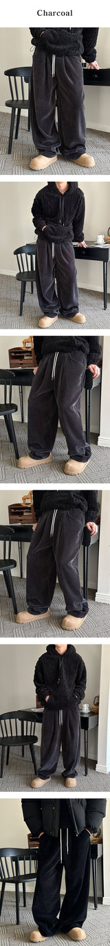 [F/W] ベルベットコーデュロイバンディングパンツ(3color)