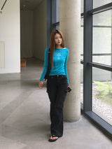 Saint Cross Lettering Long-Sleeve (4C)