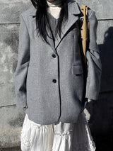  RELAXED WOOL JACKET