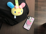 スノーベリーケース - ピンクスノー