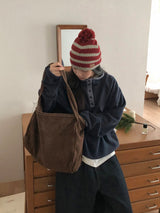 Panduff Washing Denim Dot Bag