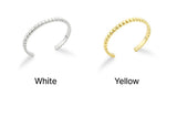 26SS★ [Premium Plating] Ice Block Cuff Bangle