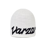 New Wave Varzar Jacquard Beanie White