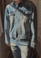 Noid western denim crop jacket