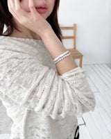 Whisper Letter Bracelet