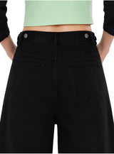 BTB : SANP BUTTON BERMUDA SHORTS [SHADOW BLACK]