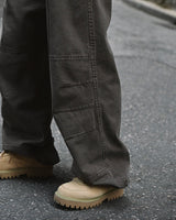 MP WASHED CURVED PANTS BR