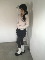 Slit leg warmer