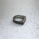 Crimson Triple Stone Ring