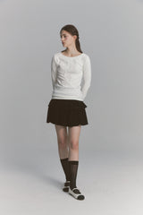 Lace Rose Long Sleeve Ivory