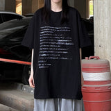 テキスト テンタ オーバーサイズド Tシャツ