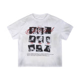SEXXDEVIL Portrait Grid Distressed Tee
