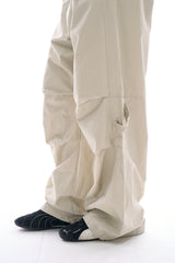 Oasis loose parachute pants