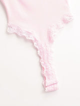 Elvia Lace Bodysuit Top