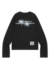ロネックバックレタリングロングスリーブT(3COLOR)