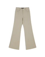 Stripe Bootcut Pants _ BEIGE