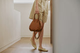 ハンドルバッグ LIZZRD BROWN