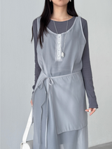 ボタンシアードレス (3color)