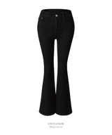 HIP PAD SLIM BOOTCUT PANTS