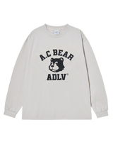 25FW シャドウ AC ベア ロングスリーブTシャツ
